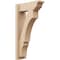 Ekena Millwork 5 1/2-in W x 14-in D x 26-in H Balboa Trad Rough Cedar Woodgrain TimberThane Outlooker, Primed Tan OUTUR055X14X26BOA04RCPR - alternate 1